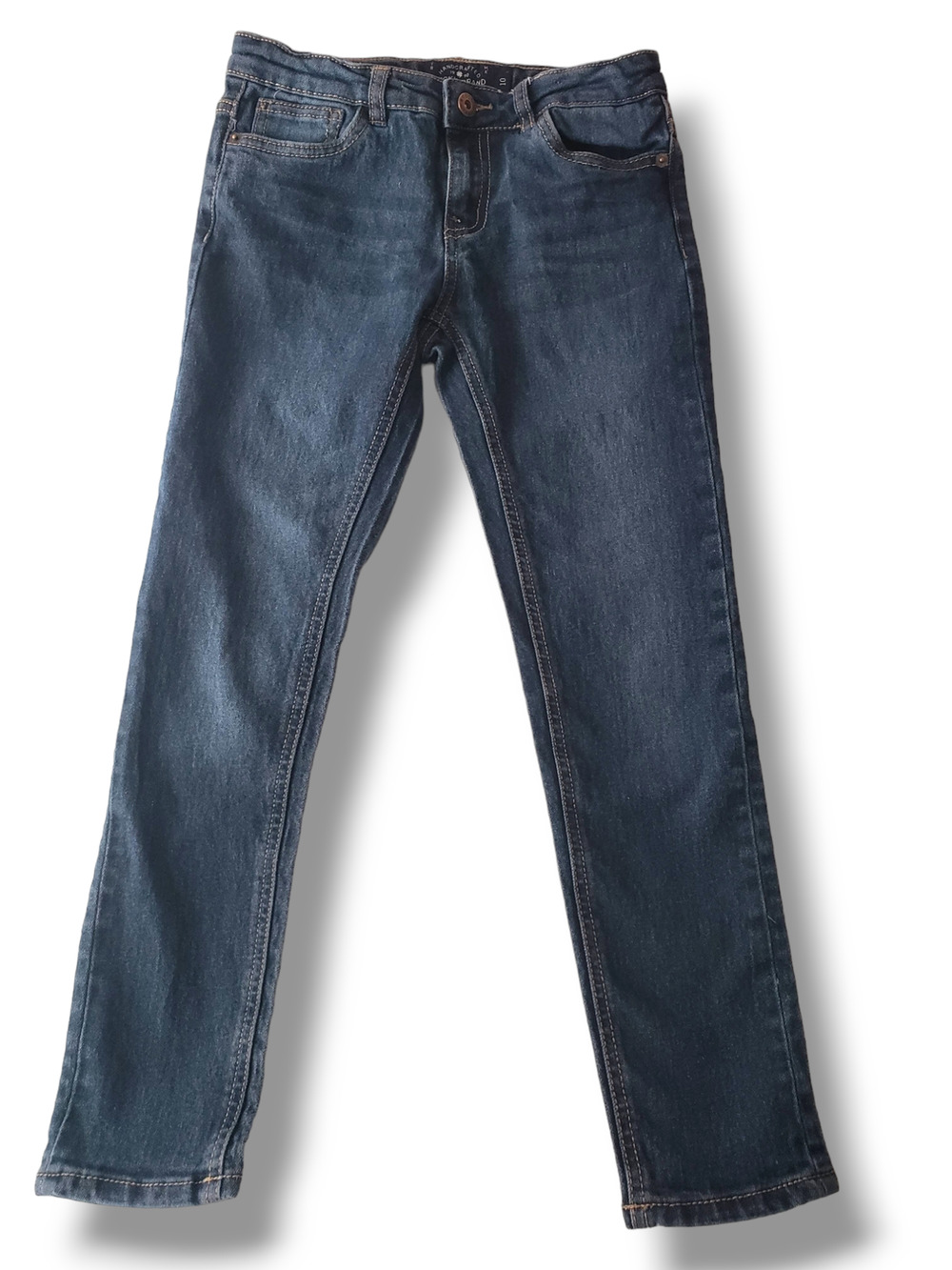 Lucky Brand Girls 10 Zoe Skinny Denim Jean Dark Wash